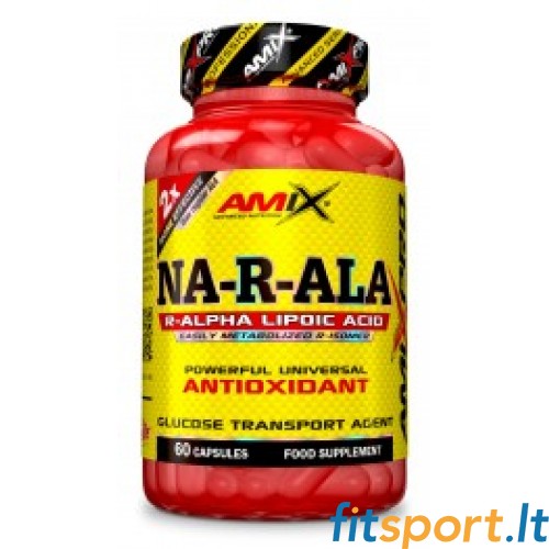 AmixPro® NA-R-ALA 60 vāciņi. (R-alfa-liposkābe) 